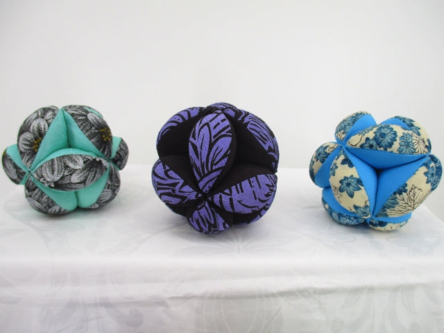 日本母親手工製作 懸掛雛手鞠 6 件套(中號) 鶴雛手鞠捲餅