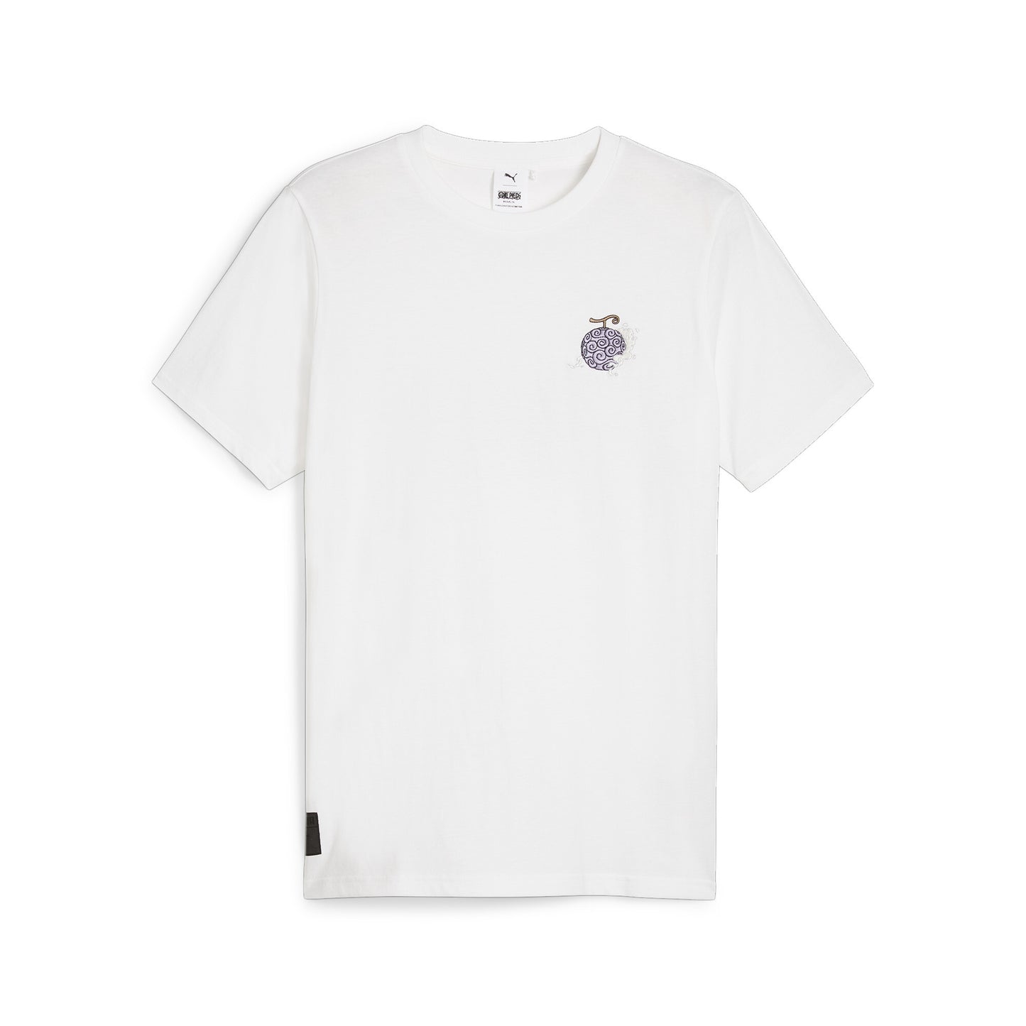 PUMA X 海賊王 L碼 圖案T恤/【路飛】/PUMA白色