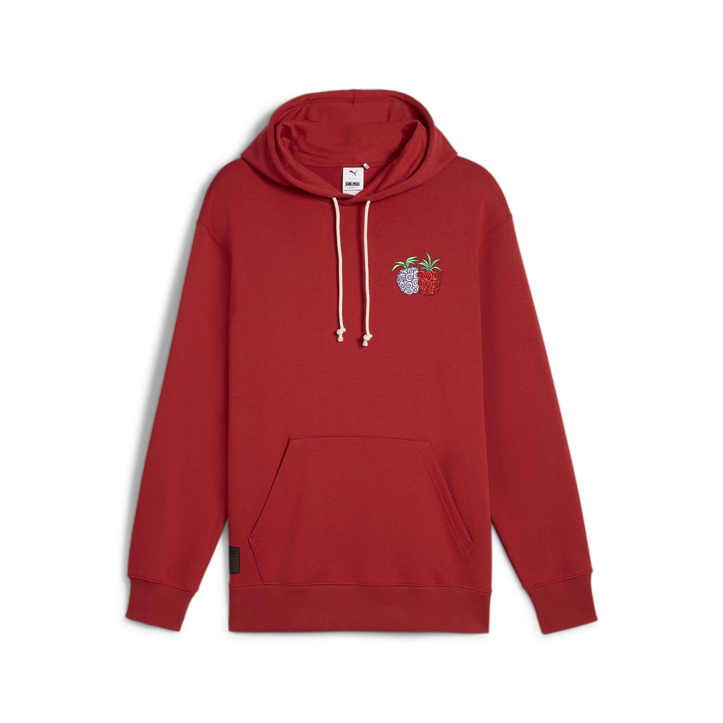 PUMA X 海賊王 L碼 圖案連帽衫/【巴基&黑鬍子】/CLUB RED
