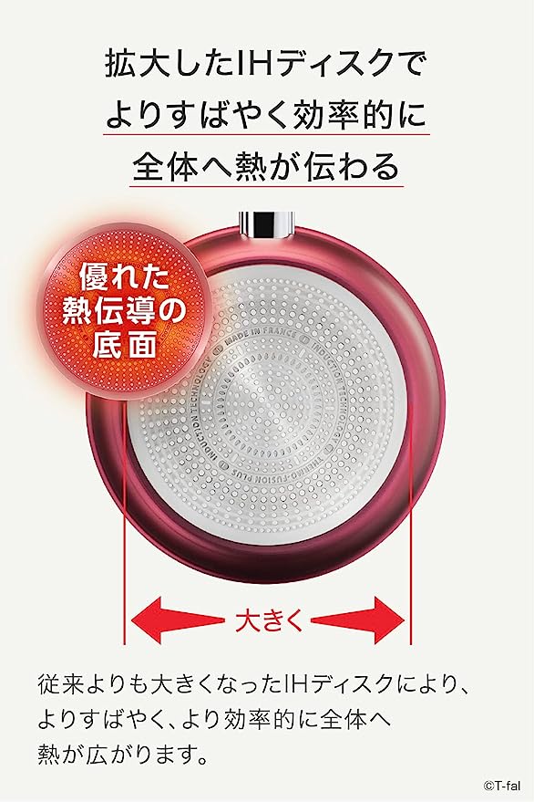 ティファール(T-fal) フライパン レッド 28cm G26206 (CRSJP_38)