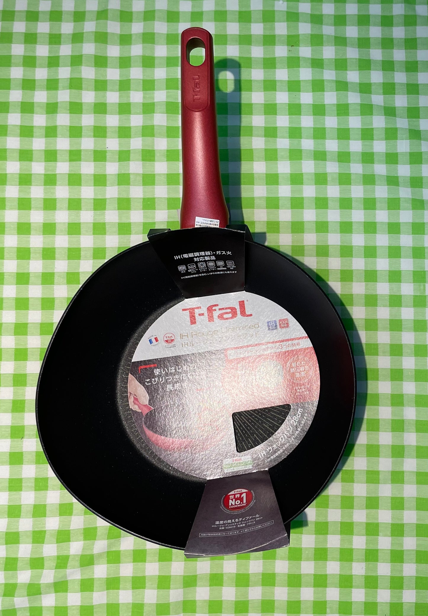 T-fal 特福 炒鍋 28厘米 深型 中式炒鍋 IH 支持煤氣火 "IH口紅 Unlimited Walk麵包" 不易粘鍋 紅色 G26219_CRSJP_27