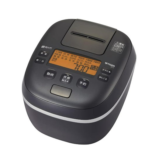 TIGER 虎牌 JPI-A100 KO 炊飯電子鍋(TIGER) 5.5合 壓力IH式電鍋 泡火烹飪 少量美味烹飪 灰黑色_YOUTW_579