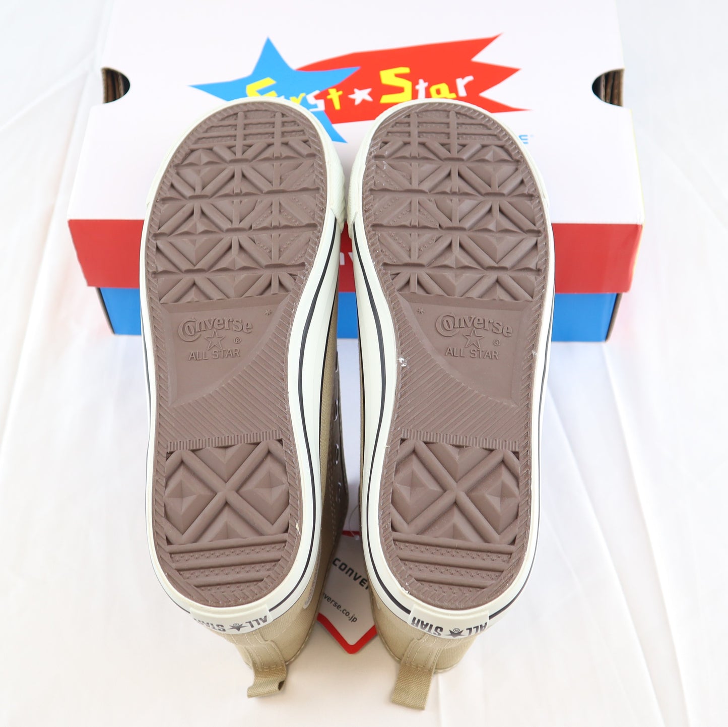 コンバース ファーストスターチャイルド オールスター Nカラーズ ゼットハイ 3sc532 ベージュ Size22_BIBTW_86