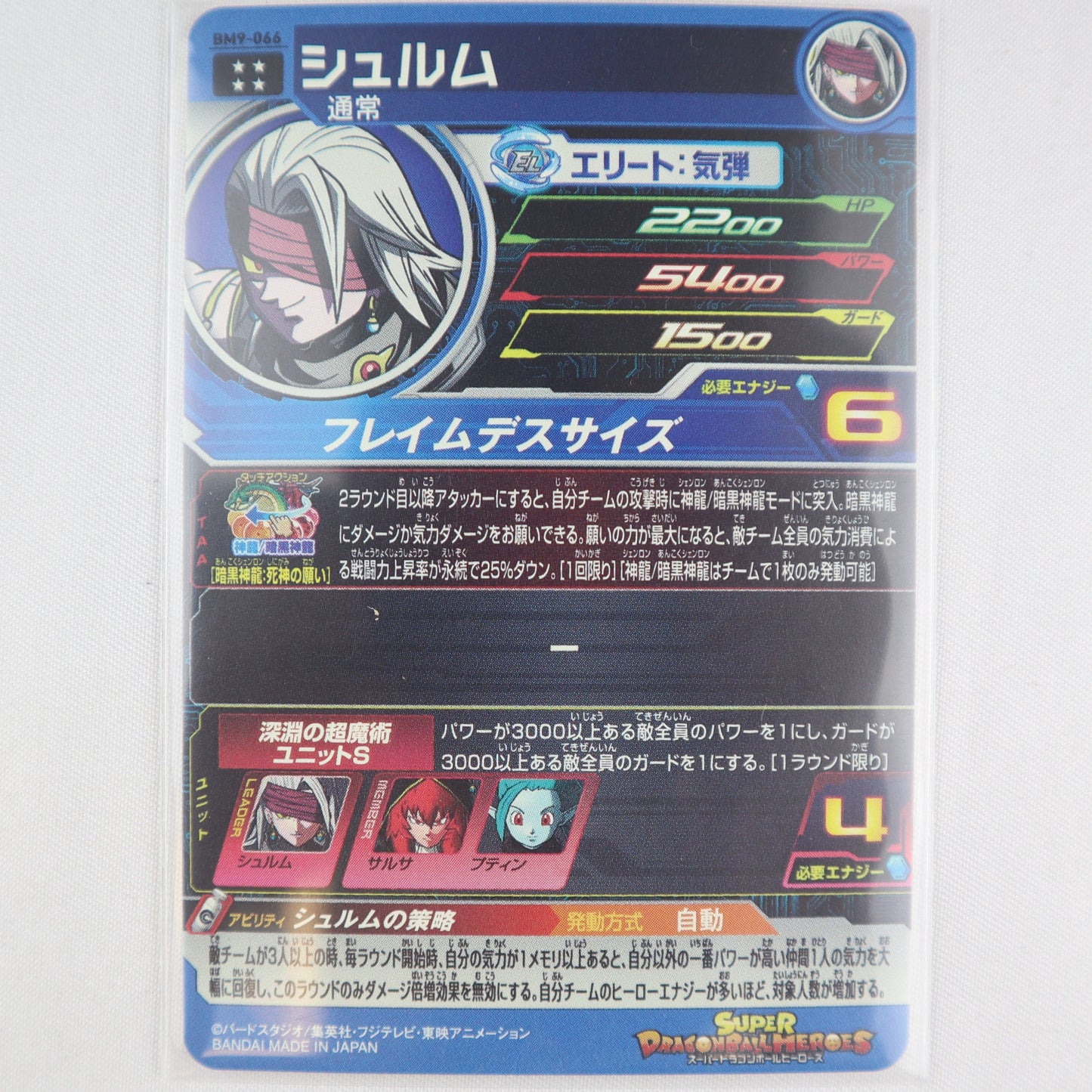 BANDAI 萬代 超七龍珠英雄卡 修路姆_BIBTW_130