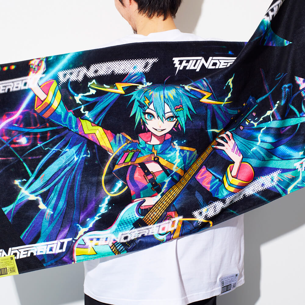 初音未來 JAPAN TOUR 2023 ~THUNDERBOLT~ 大浴巾_YOUTW_412