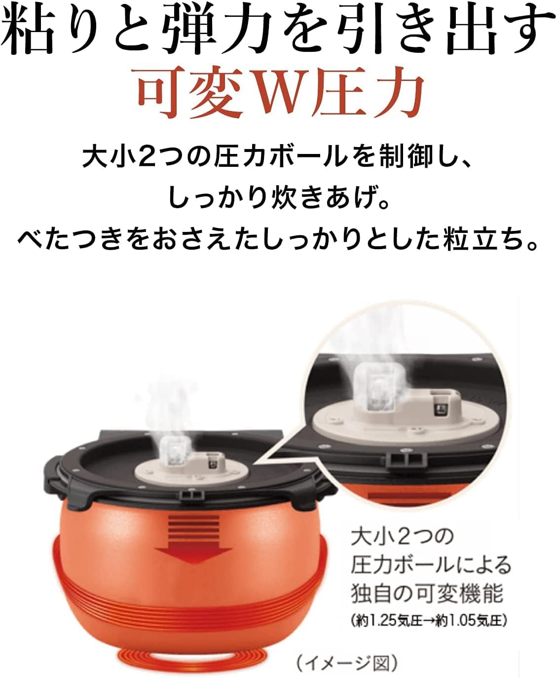 日本品牌 TIGER 虎牌 JPI-A100 WO 炊飯電子鍋(TIGER) 5.5合 壓力IH式電鍋 泡火烹飪 少量美味烹飪 米白色_YOUTW_584