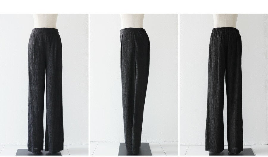 女裝 皺摺褲 可裁剪_YOUTW_410