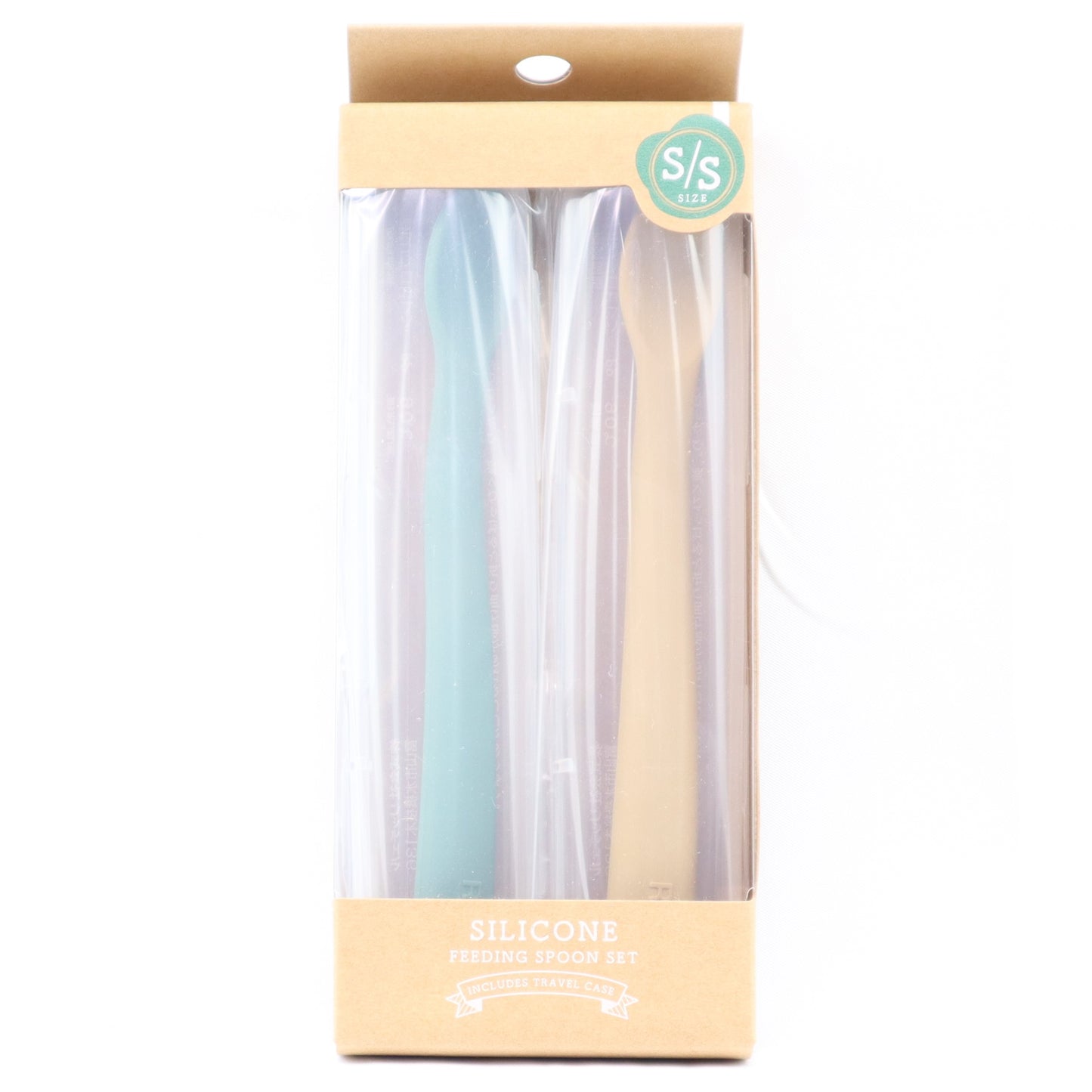 K Silicone Baby Food Spoon Set S/S (G,Y) RICTW_14