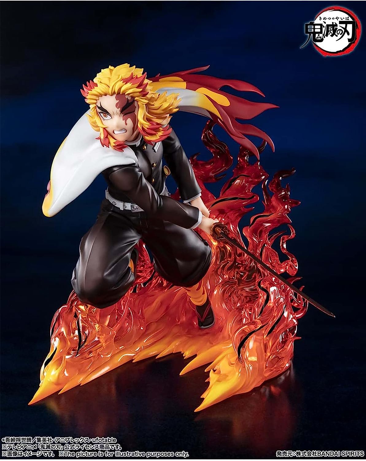 Figuarts ZERO 鬼滅之刃 煉獄杏壽郎 炎柱 約150釐米 PVC・ABS制 已塗裝完成品手辦_YOUTW_609