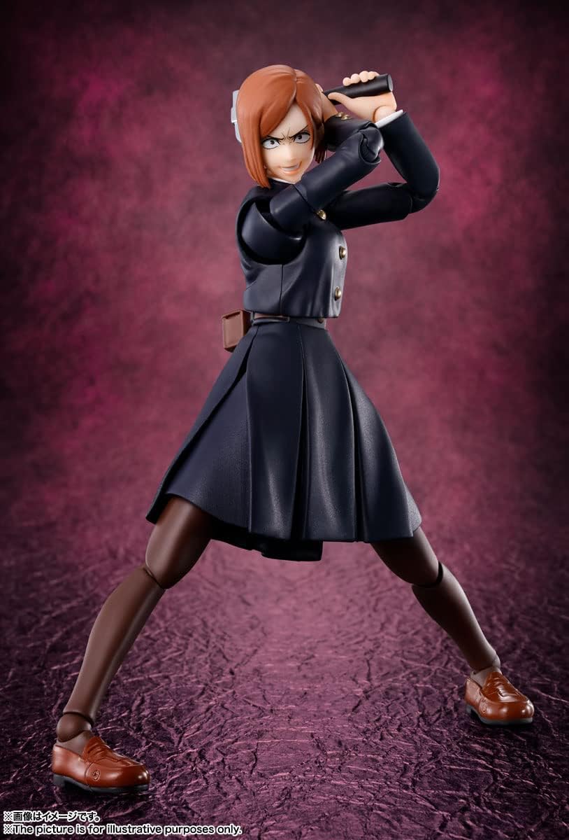 BANDAI SPIRITS S.H.Figuarts 咒術回戰 釘崎野薔薇 約135釐米 PVC・ABS材料製 已上色可動手辦 203132_YOUTW_610