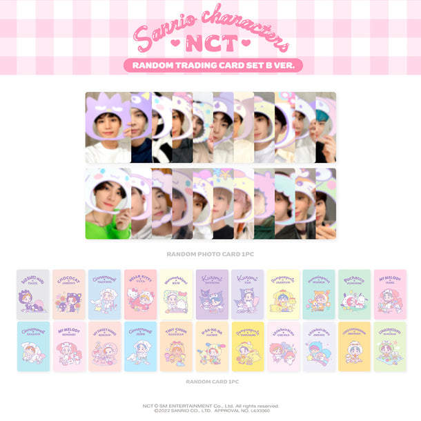 NCT 三麗鷗插畫聯名 隨機出貨 小卡組 (全22種) B ver._YOUTW_264