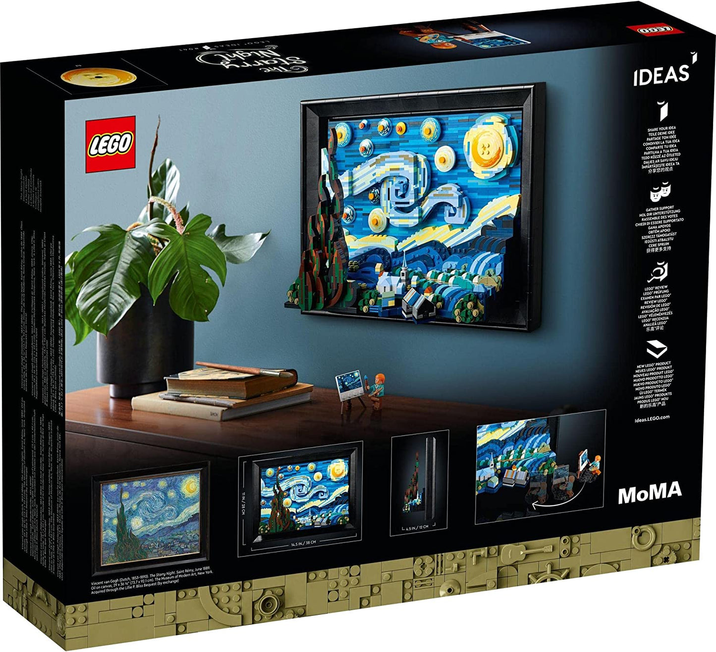 LEGO Idea Van Gogh "Hoshizuki Night" 21333 (A_2)