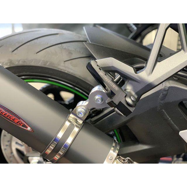 Striker 原廠後座腳踏桿 Kawasaki Ninja 1000 / ZRX1200 黑色陽極