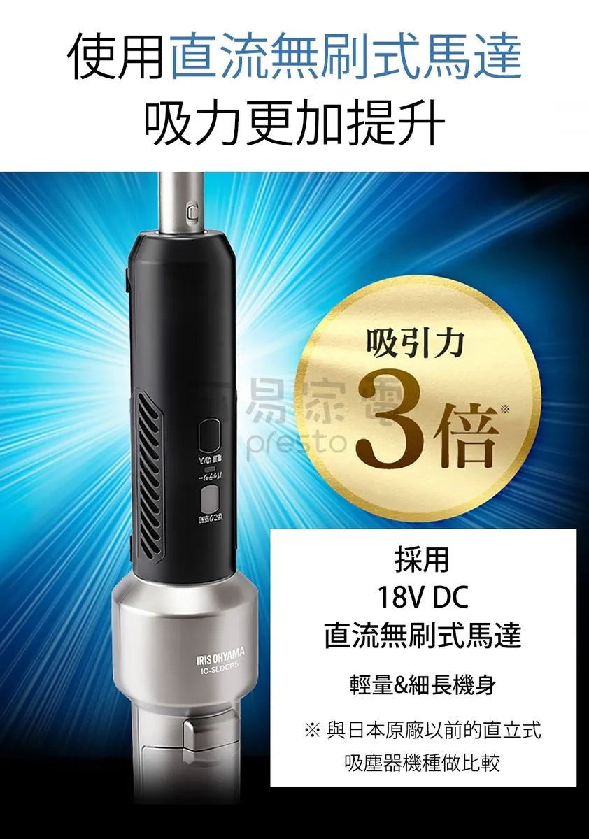 二刀流無限吸塵器 金屬粉色 IC-SLDC5-P_PSTTW_5