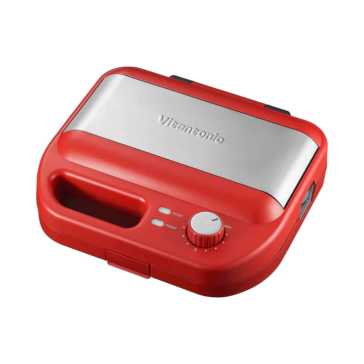 Vitantonio 小V多功能計時鬆餅機 VWH-600-R(紅色)_YOUTW_839