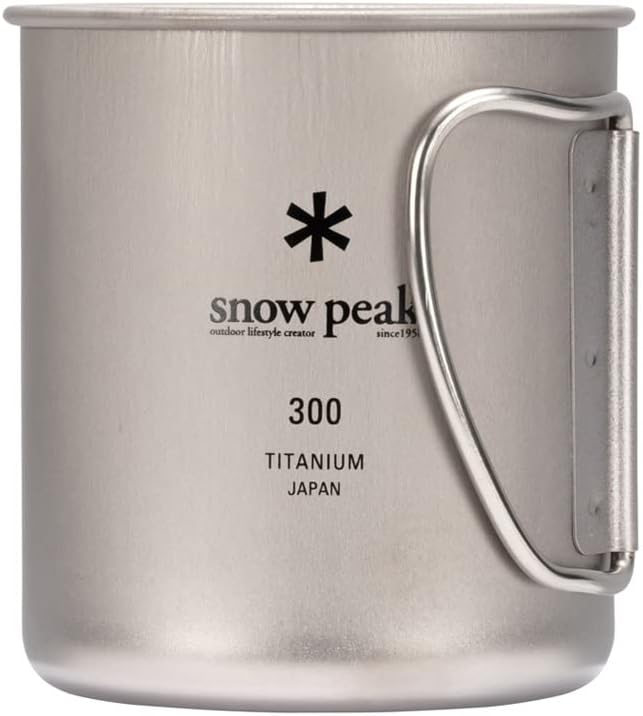 Snowpeak SP鈦金屬單層杯 300ml MG-142_YOUTW_822