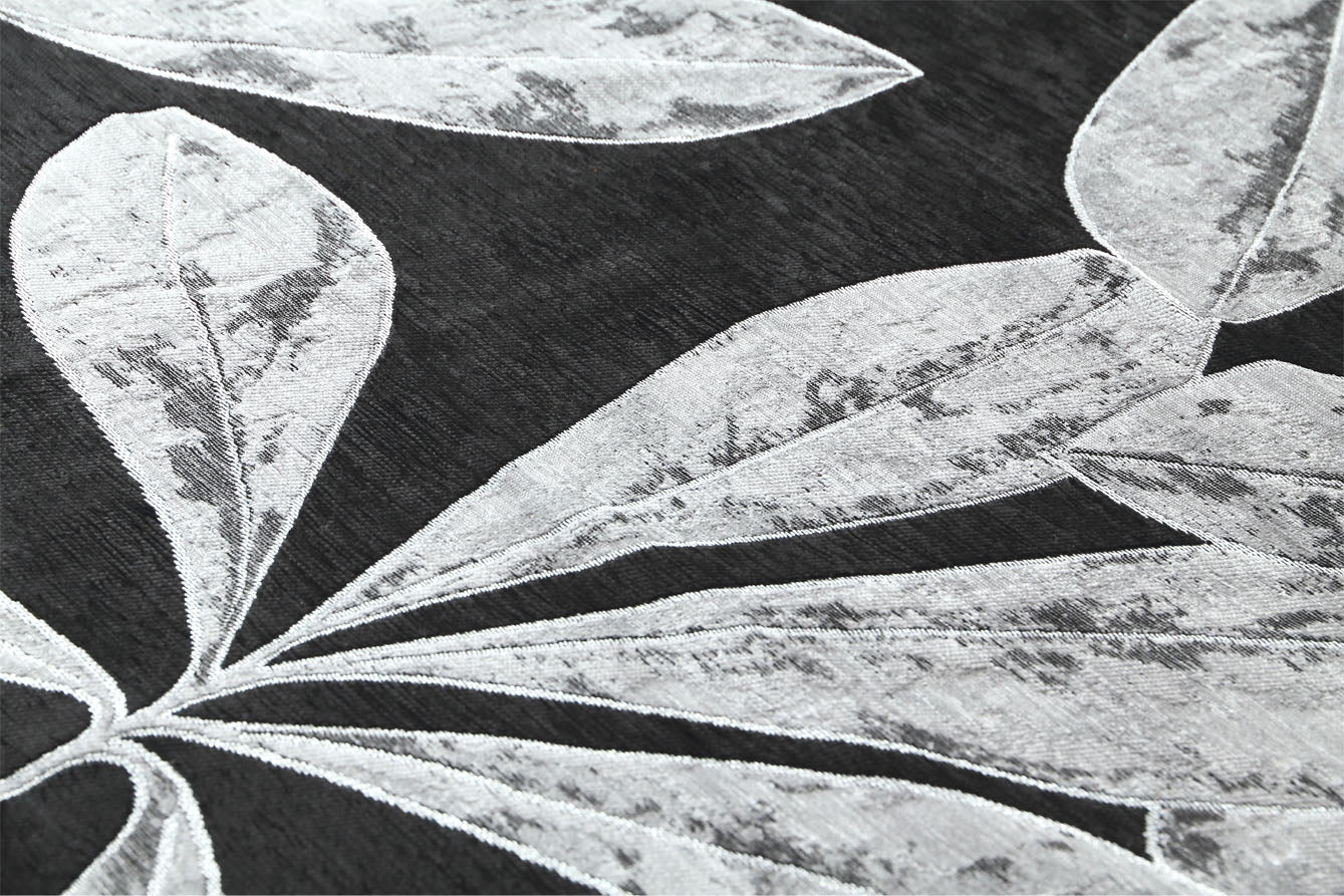 義大利提花地毯 Bettura 200x200cm 黑色
