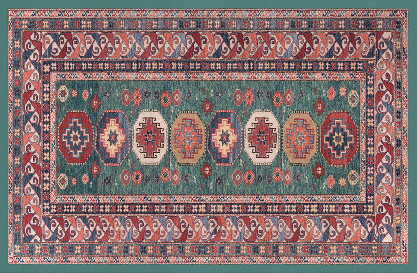 義大利地毯東方綠154×239cm