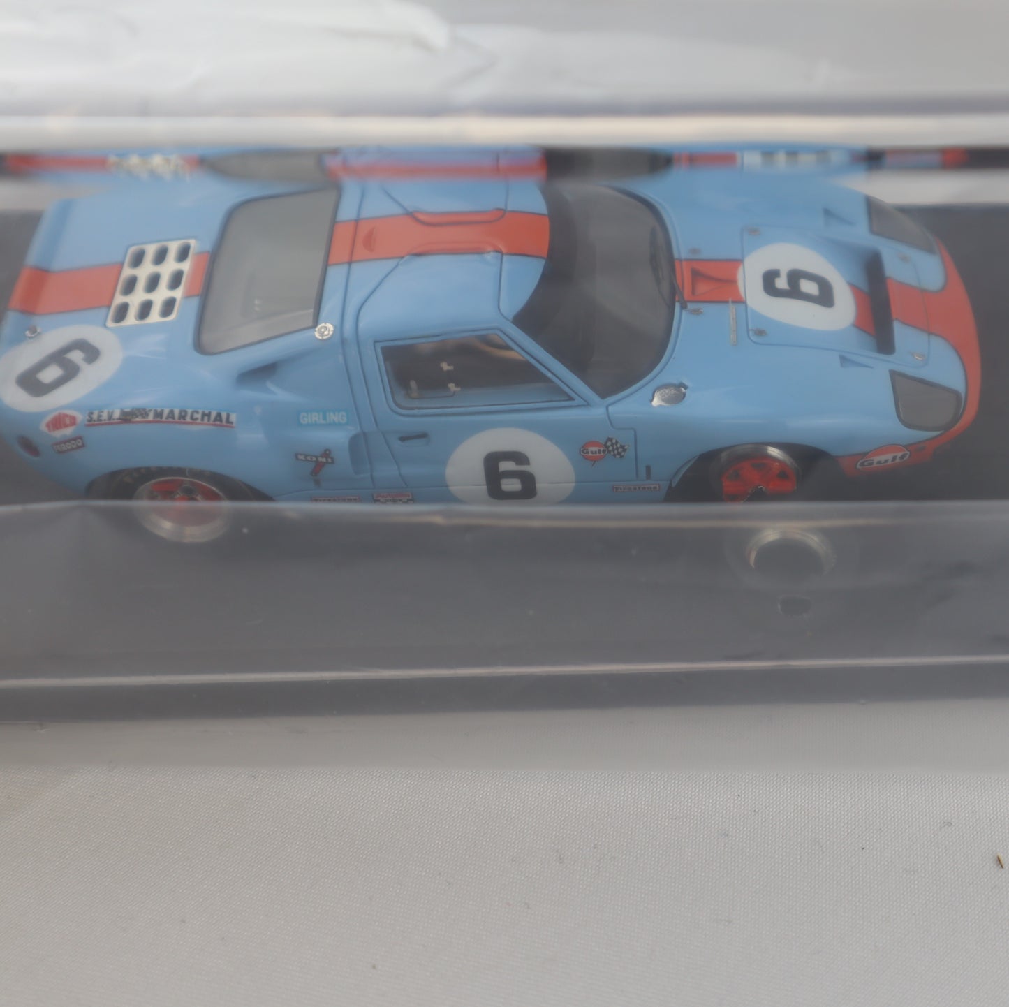 美品 初版★メイクアップ EIDOLON 1/43 GT40 “Gulf Racing” ルマン24H 1969 NO.6★メイクアップ/アイドロン/フォード/フォード (B24)